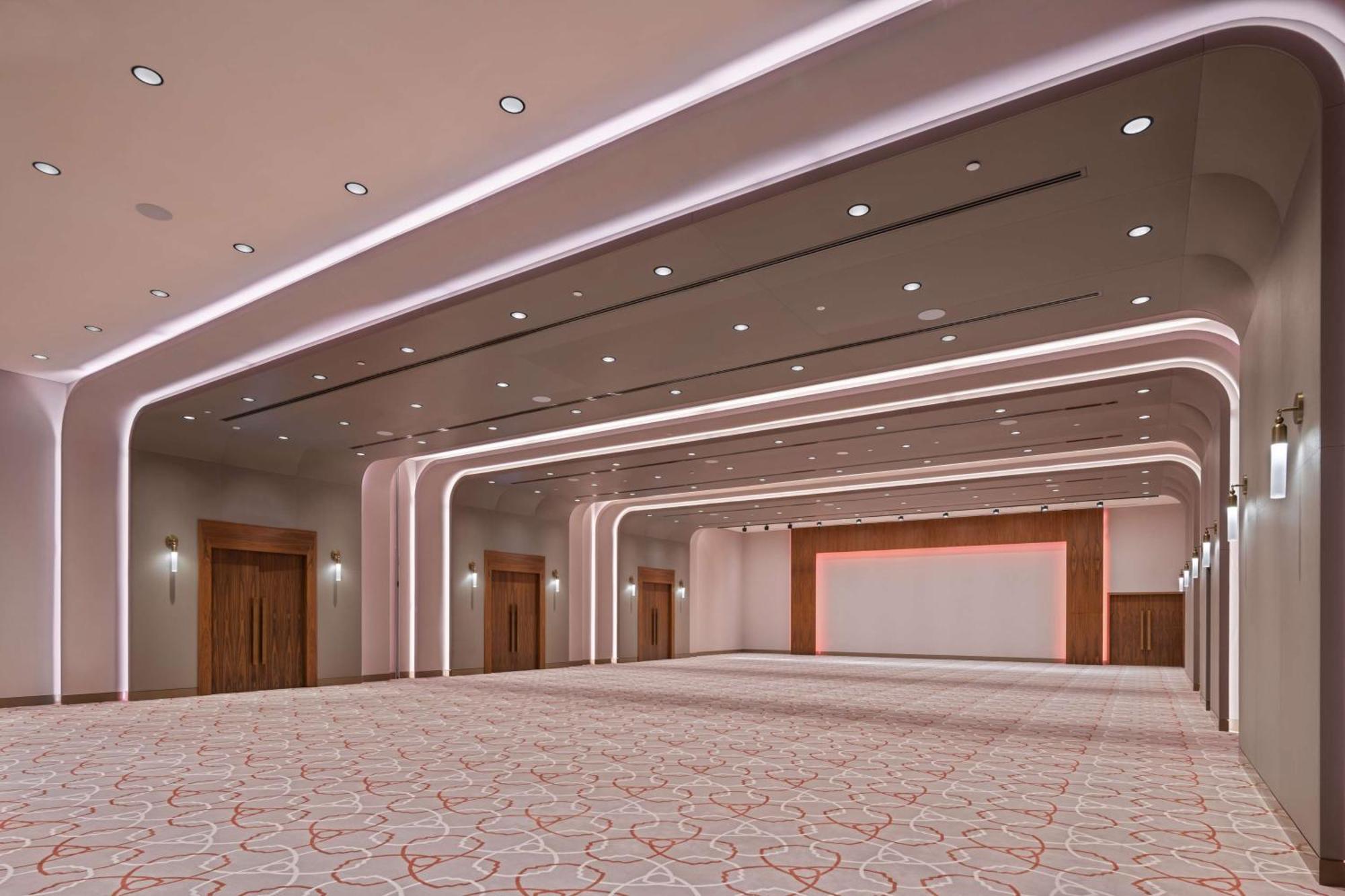 Hotel The Wb Abu Dhabi, Curio Collection By Hilton Exterior foto The interior of the ballroom