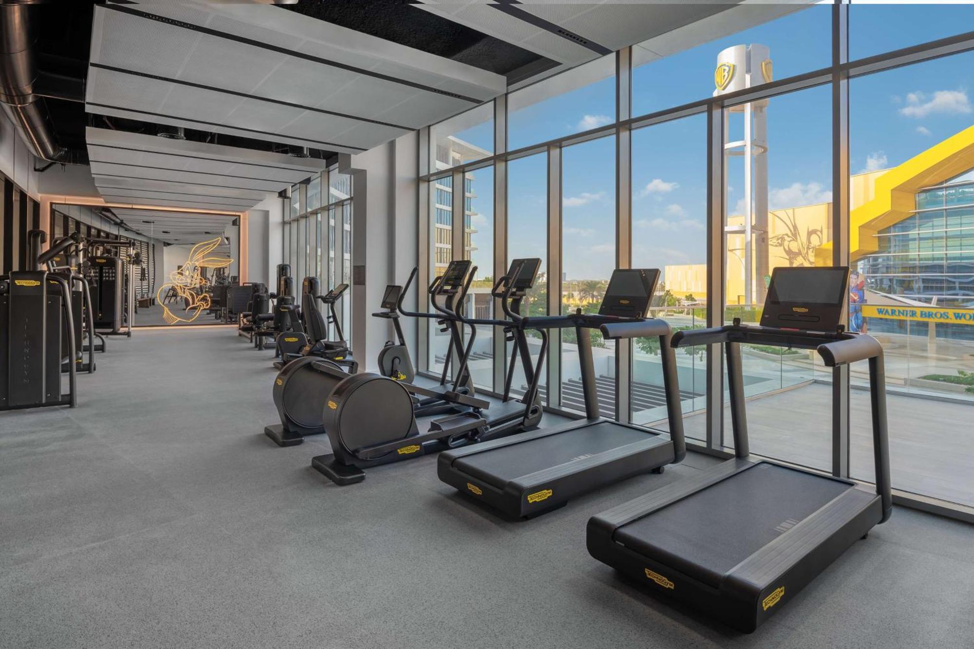 Hotel The Wb Abu Dhabi, Curio Collection By Hilton Exterior foto The gym at the hotel
