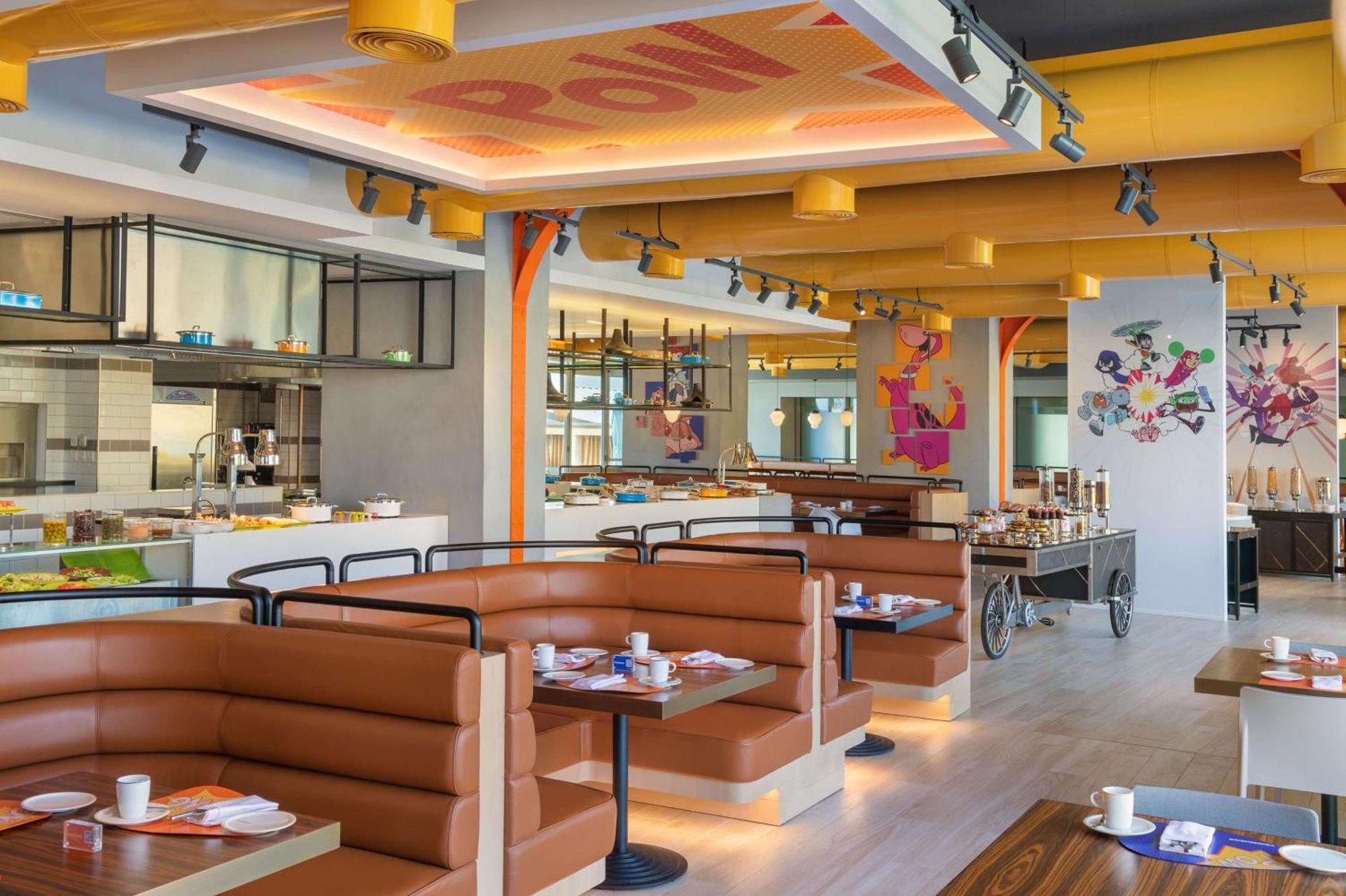Hotel The Wb Abu Dhabi, Curio Collection By Hilton Exterior foto The interior of the restaurant